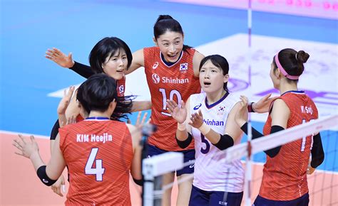 korea volleyball league standing